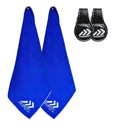 MagnetFit Towel 2 Pack Plus 2 Magnet Clip Bundle